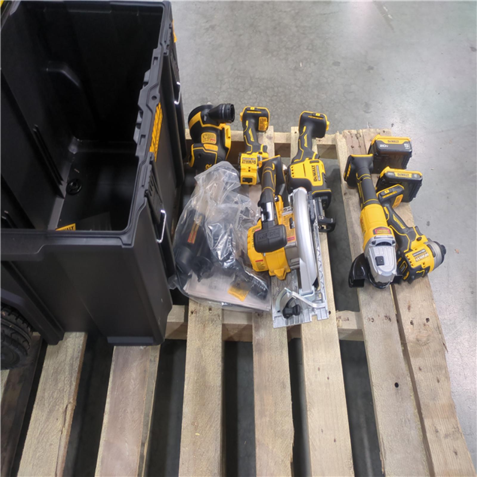 CALIFORNIA AS-IS TOOL PALLET DEWALT TOOLS