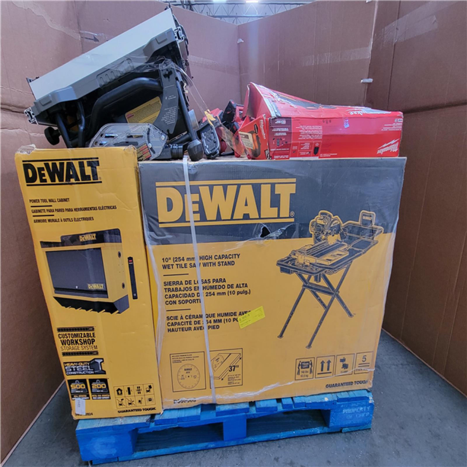 CALIFORNIA AS-IS TOOL PALLET