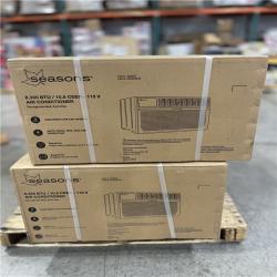DALLAS LOCATION- SEASONS 8300 BTU 115V AIR CONDITIONING UNIT PALLET (4 UNITS)