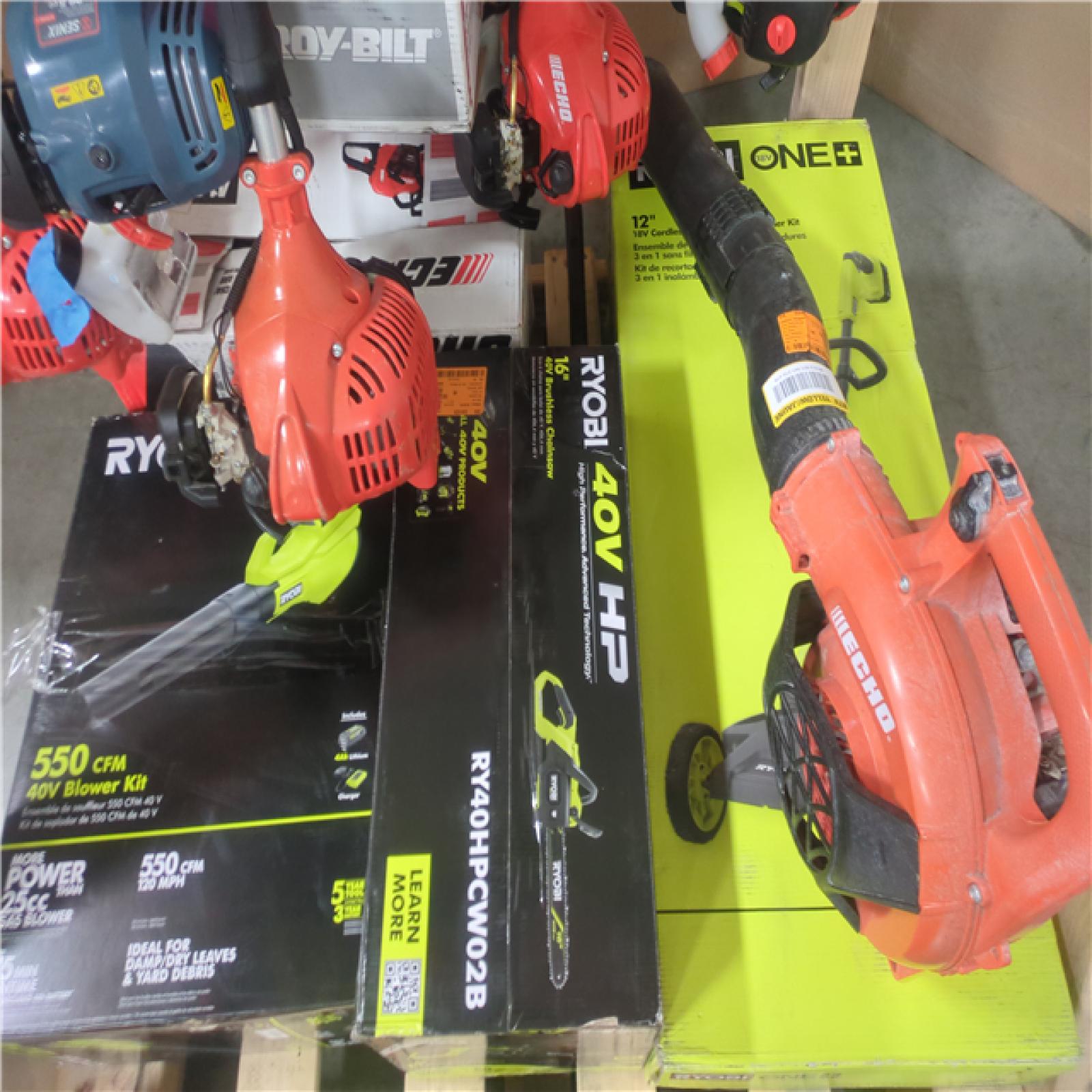 CALIFORNIA AS-IS OUTDOOR POWER EQUIPMENT