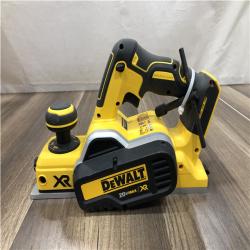 AS-IS DEWALT 20V MAX XR Cordless Brushless 3-1/4 in. Planer (Tool Only)