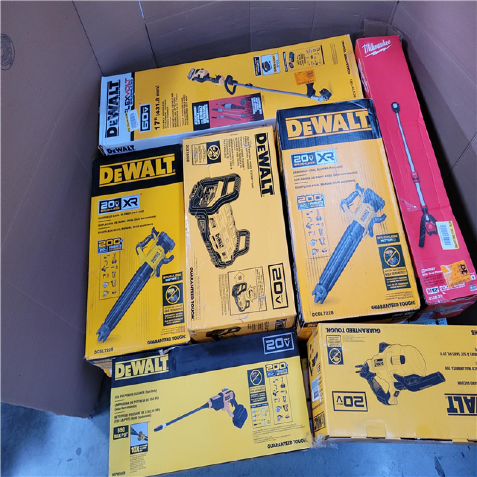 CALIFORNIA AS-IS TOOL PALLET