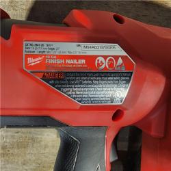 HOUSTON LOCATION - AS-IS Milwaukee 2841-20 18V Cordless Gen II 16 Gauge Angled Finish Nailer (Tool Only)