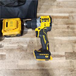 HOUSTON LOCATION - AS - IS DEWALT 20V XR Brushless Cordless 1/2 in. Hammer Drill COMBO KIT