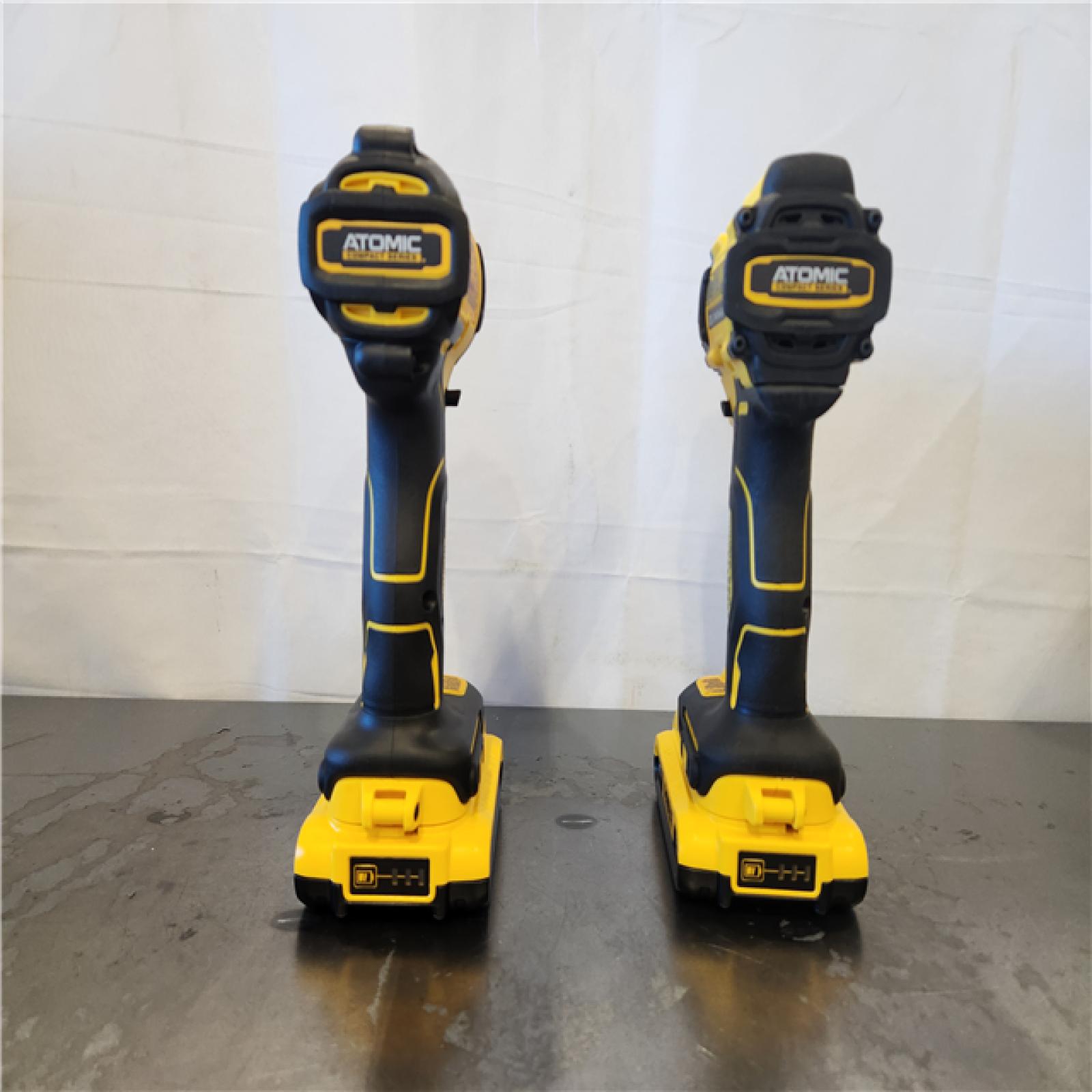 AS-IS- DEWALT ATOMIC 20-Volt MAX Lithium-Ion Cordless Combo Kit