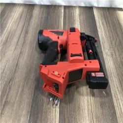 AS-IS Milwaukee FUEL 18-Volt Lithium-Ion Brushless Cordless 18-Gauge 1/4 in. Narrow Crown Stapler (Tool-Only)