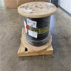 Houston Location AS IS - Large Copper Wire Roll THHN 2/0 Str Cu SIM Bk 2500R