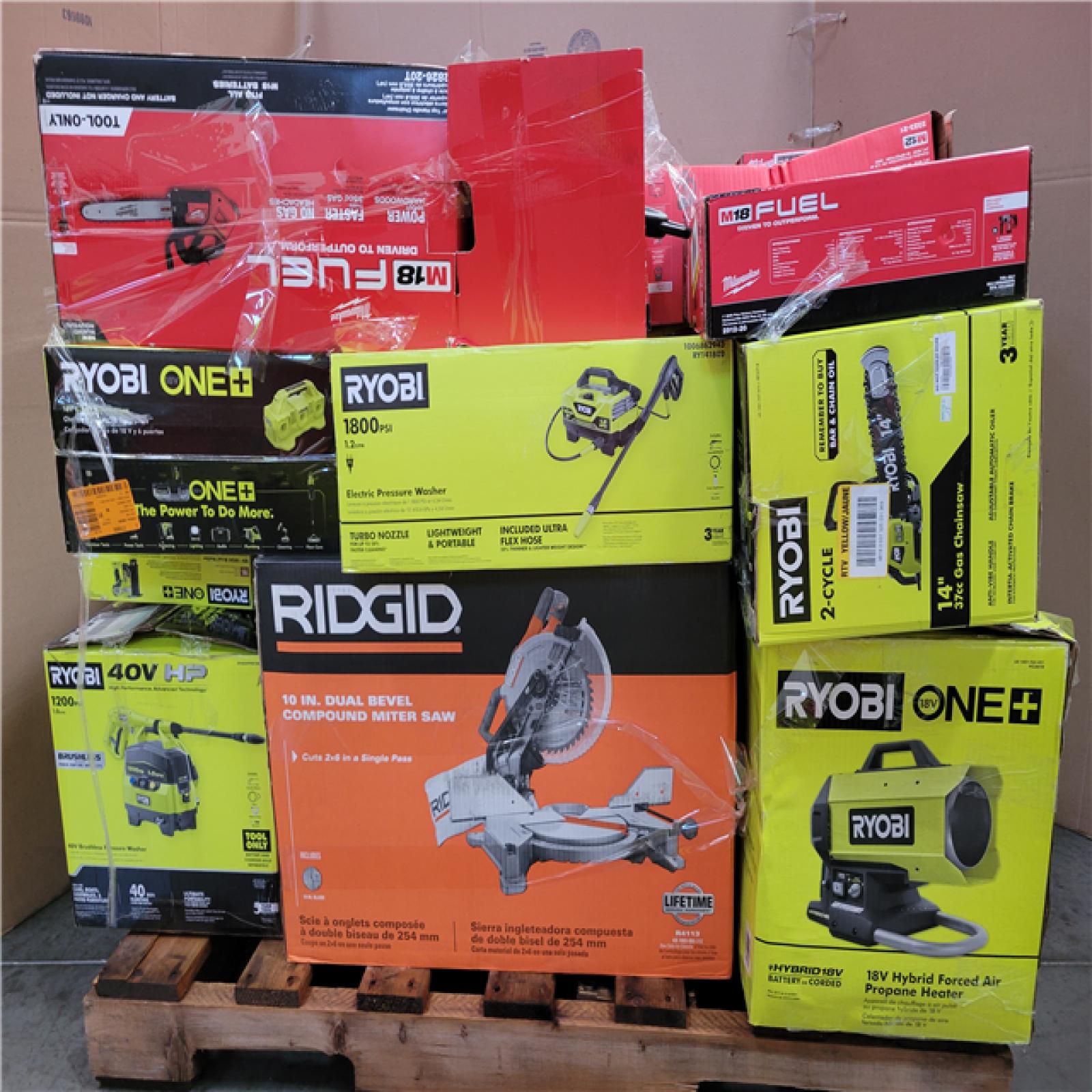 CALIFORNIA AS-IS TOOL PALLET