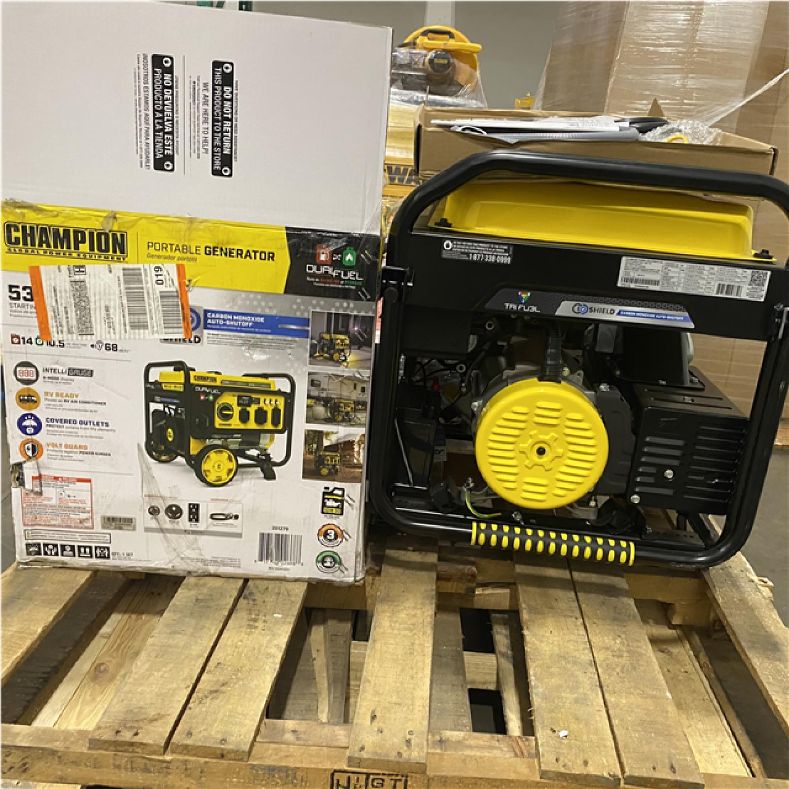 Dallas Location - As-Is Champion Power Equipment Gasoline Portable Generator(Lot Of 2)