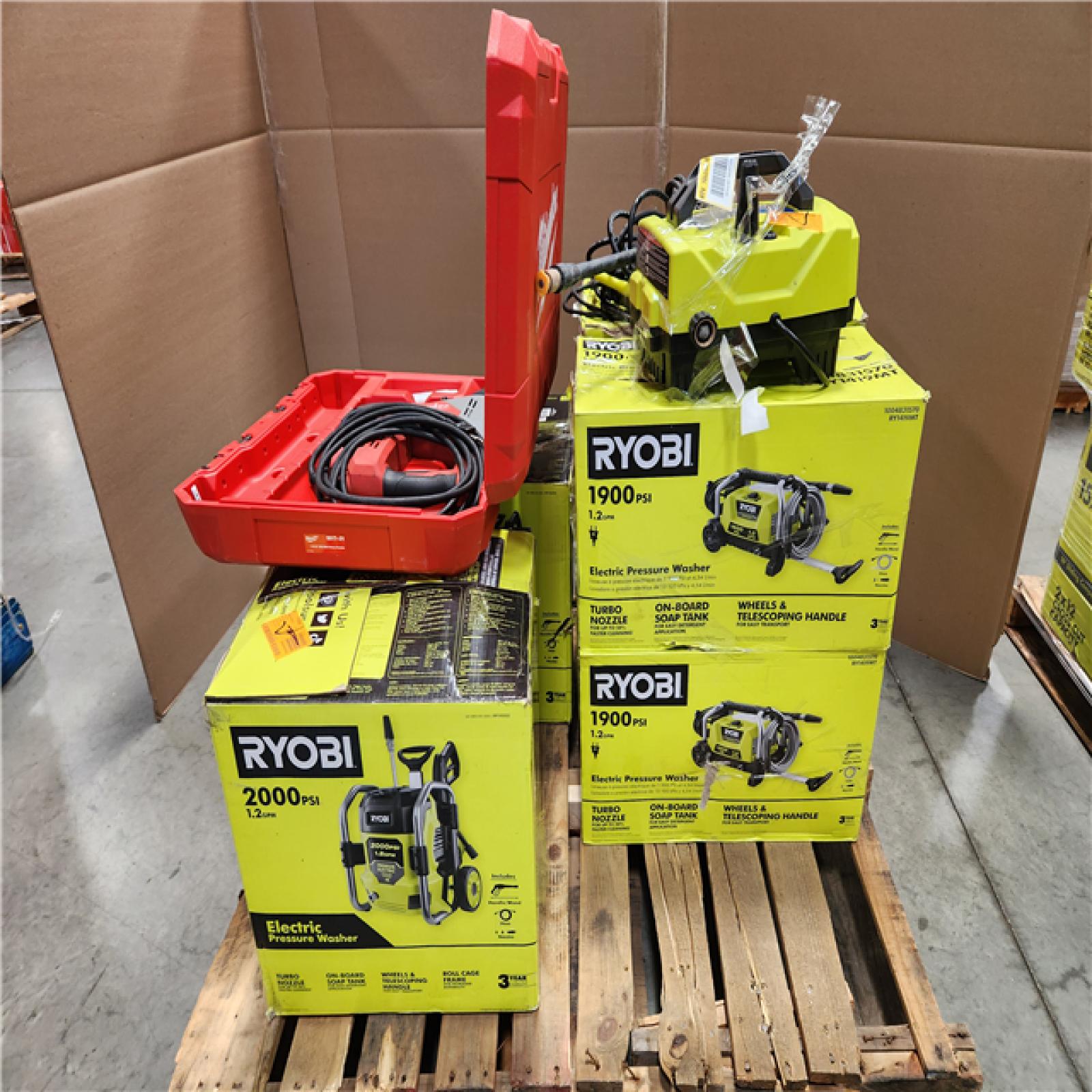 CALIFORNIA  AS-IS TOOL PALLET