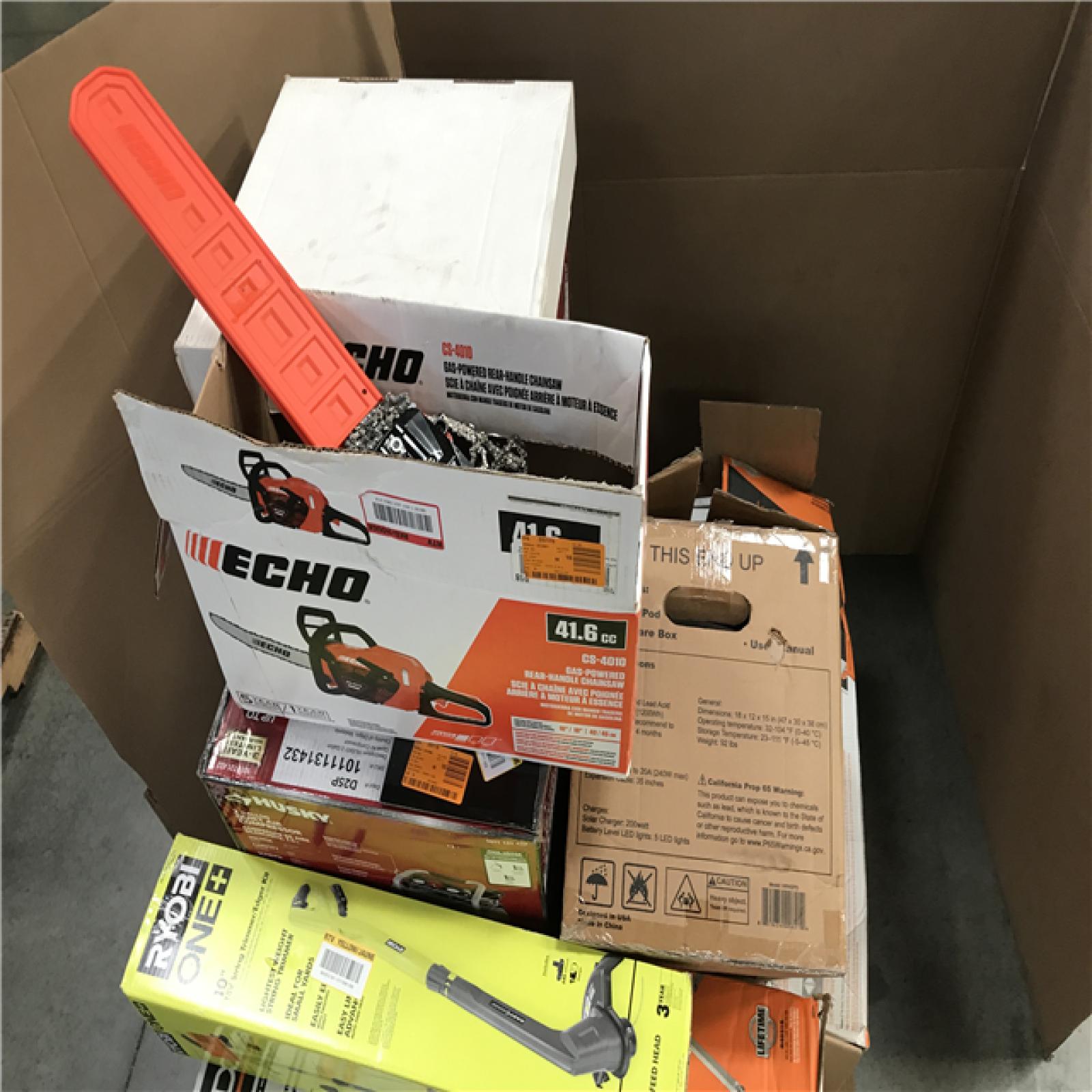 CALIFORNIA AS-IS OUTDOOR POWER EQUIPMENT