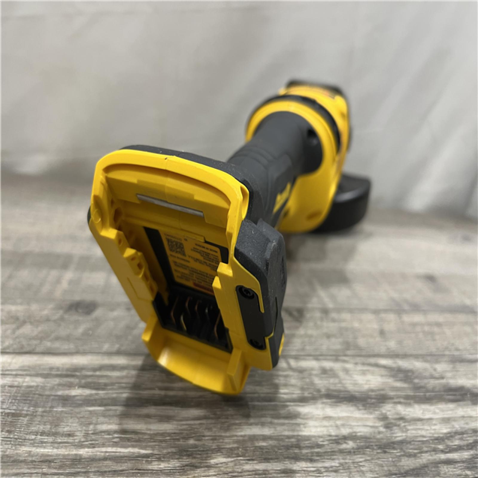 AS-IS DEWALT FLEXVOLT 60V MAX Cordless Brushless 4.5 in. to 6 in. Small Angle Grinder with Kickback Brake (Tool Only)