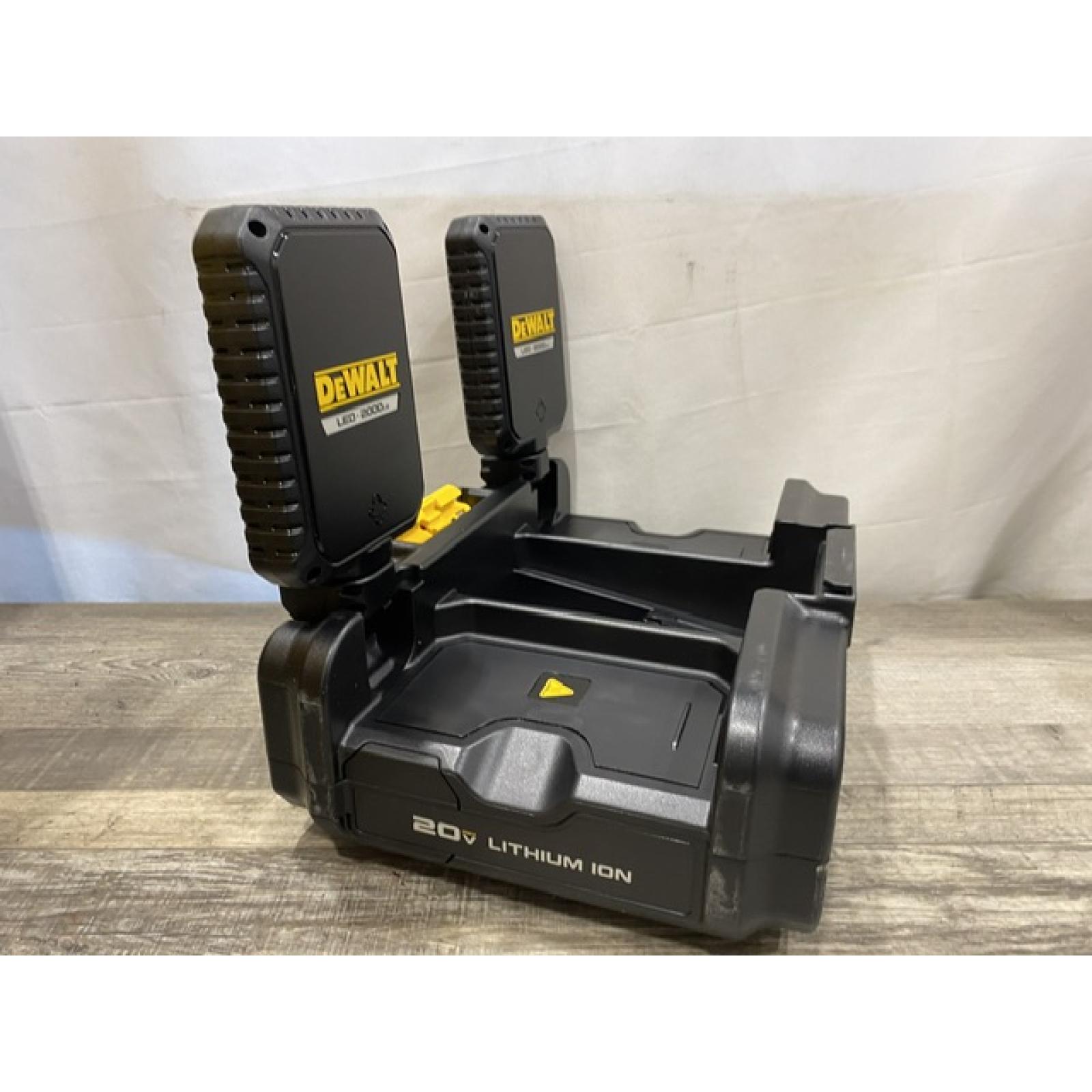 AS-IS DEWALT Tough System 2.0 Flex Volt 20V/60V Cordless LED Adjustable Work Light