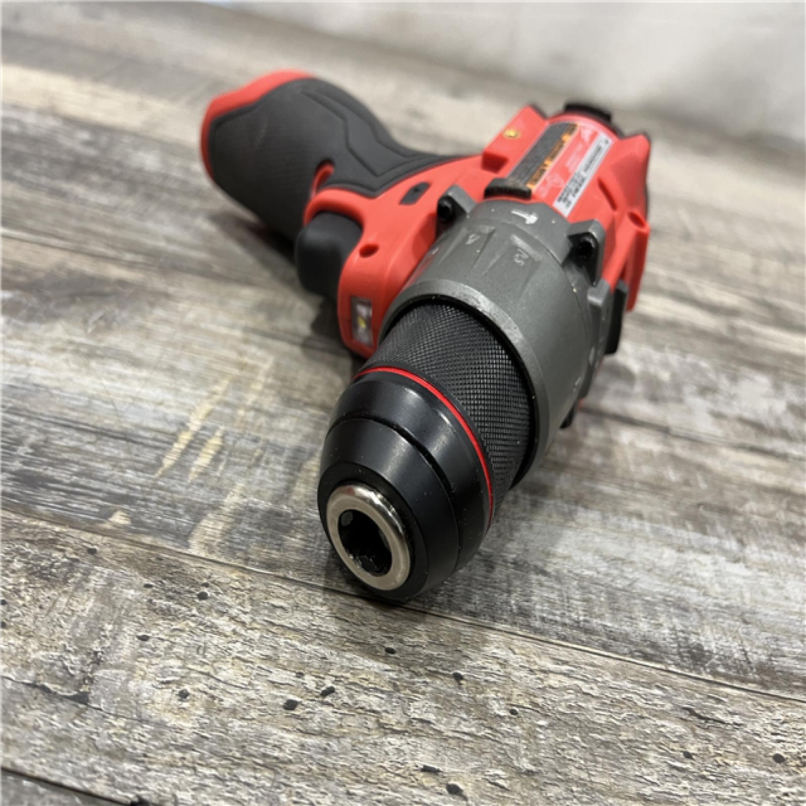 AS-IS Milwaukee FUEL 12V Lithium-Ion Brushless Cordless 1/2 in. Hammer Drill (Tool-Only)