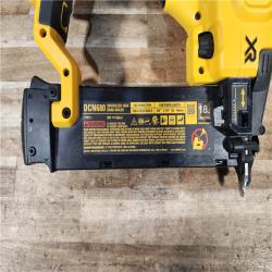 HOUSTON LOCATION - AS-IS DEWALT 20V MAX XR Lithium-Ion Electric Cordless 18-Gauge Brad Nailer (Tool Only)