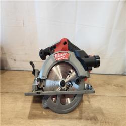 AS-IS- Milwaukee FUEL 18V Lithium-Ion Brushless Cordless 6-1/2 in. Circular Saw (Tool-Only)