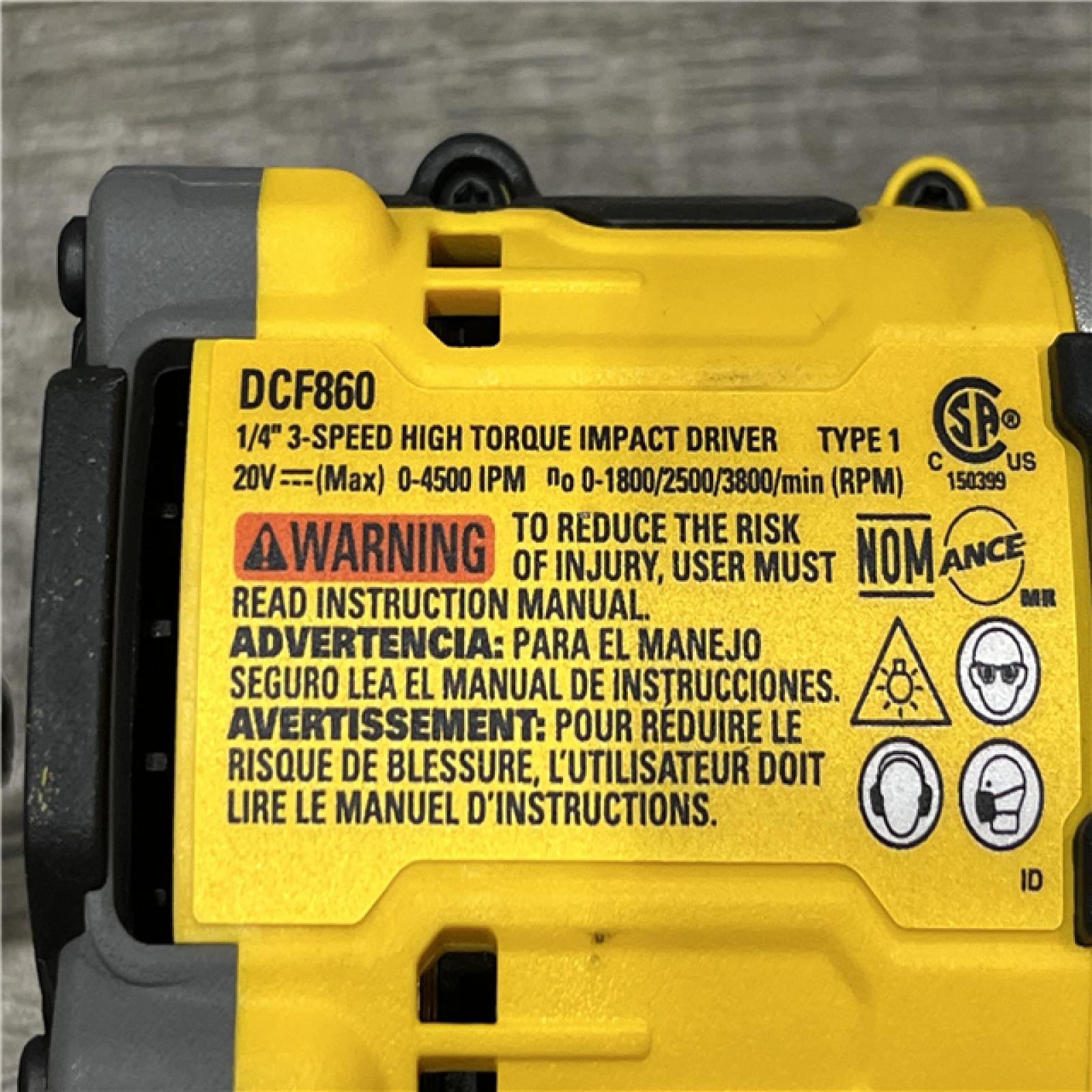 AS-IS DEWALT 20V XR Lithium-Ion Cordless 2-Tool Combo Kit