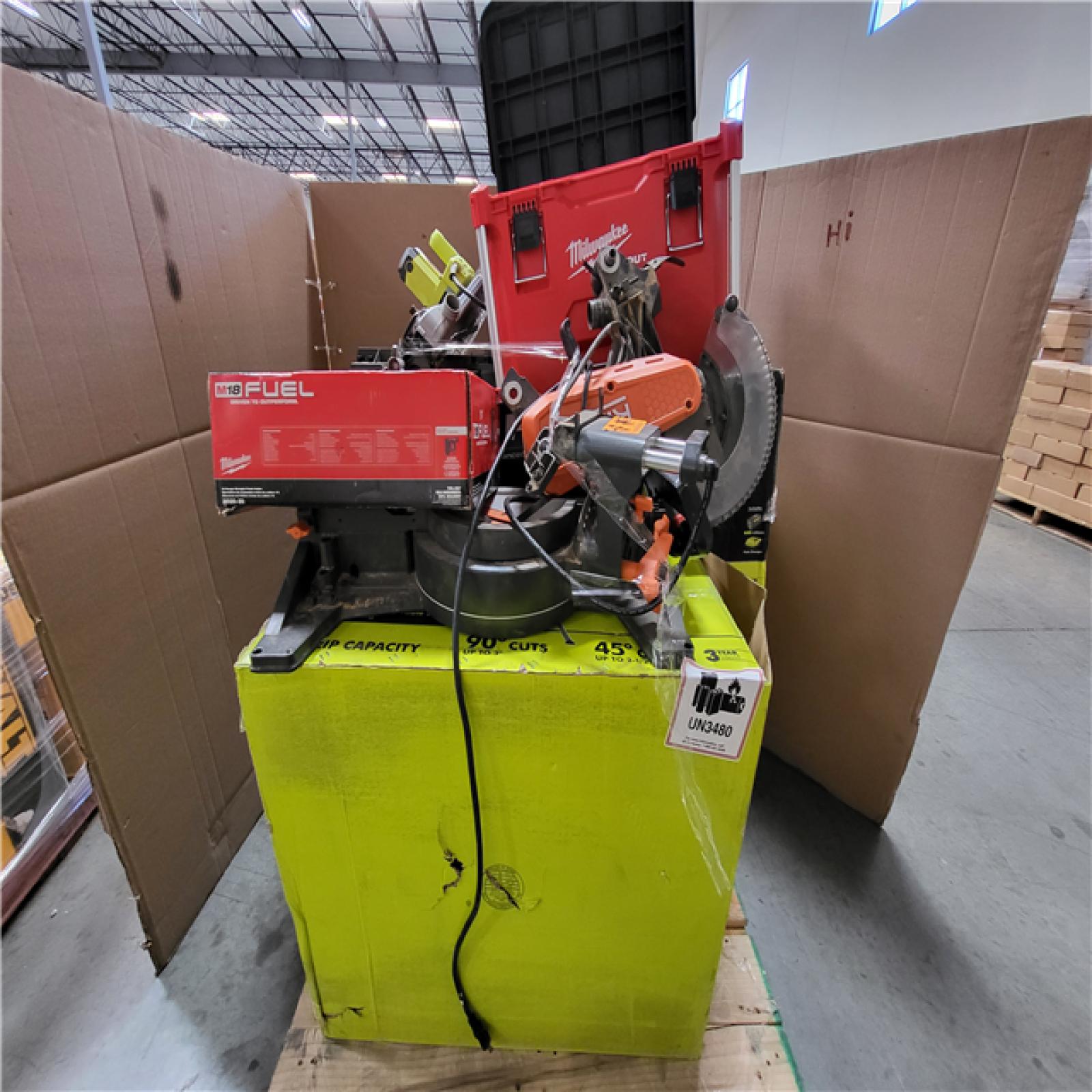 CALIFORNIA AS-IS TOOL PALLET