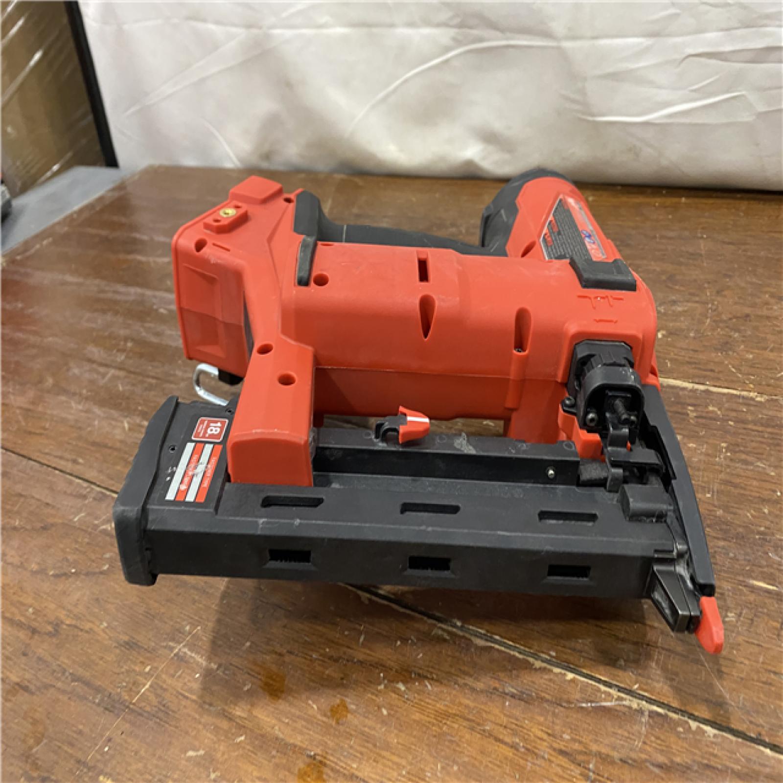 AS-IS M18 FUEL 18-Volt Lithium-Ion Brushless Cordless 18-Gauge 1/4 in. Narrow Crown Stapler (Tool-Only)