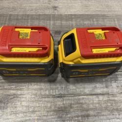 AS-IS DEWALT FLEXVOLT 20V/60V MAX Lithium-Ion 6.0Ah Battery Pack (2 Pack)