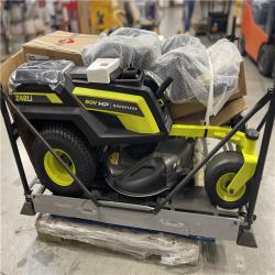 DALLAS LOCATION NEW! -  RYOBI 80V HP Brushless 30 in. Battery Electric Cordless Zero Turn Riding Mower with (2) 80V 10 Ah Batteries and Charger