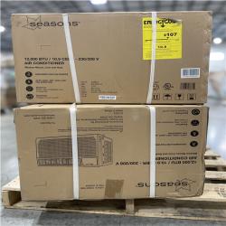 DALLAS LOCATION- SEASONS 12 000 BTU 230/208 V Window Air Conditioner With Heat for 550 Sq. Ft.(2 UNITS)