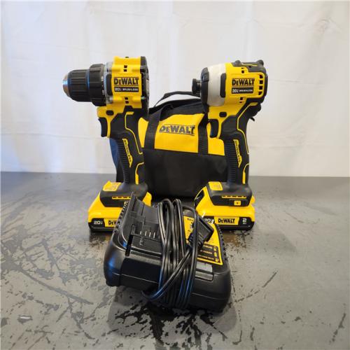 AS-IS- DEWALT ATOMIC 20-Volt MAX Lithium-Ion Cordless Combo Kit