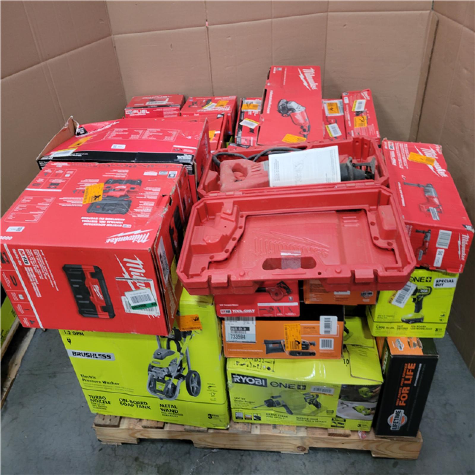 CALIFORNIA AS-IS TOOL PALLET