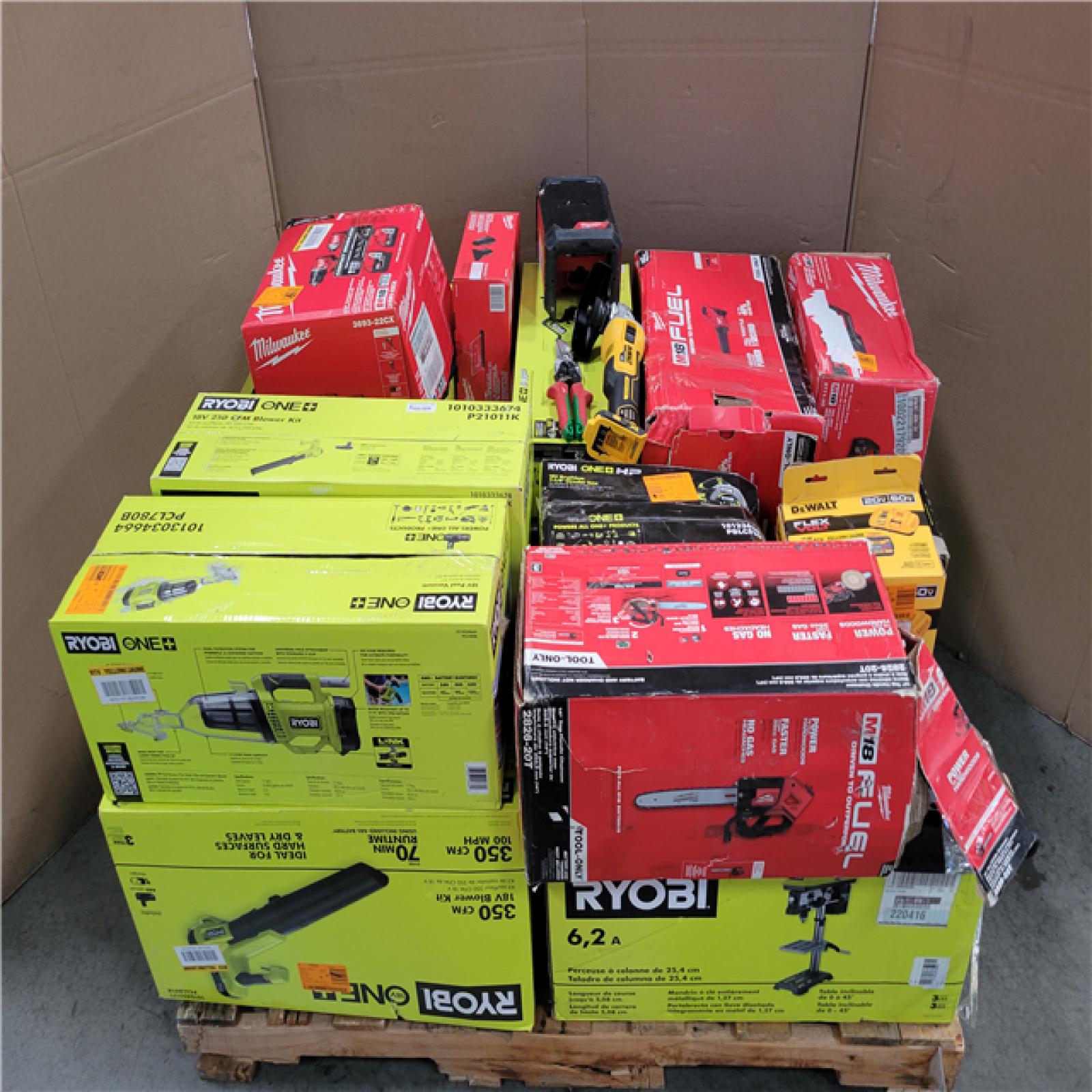 CALIFORNIA AS-IS TOOL PALLET