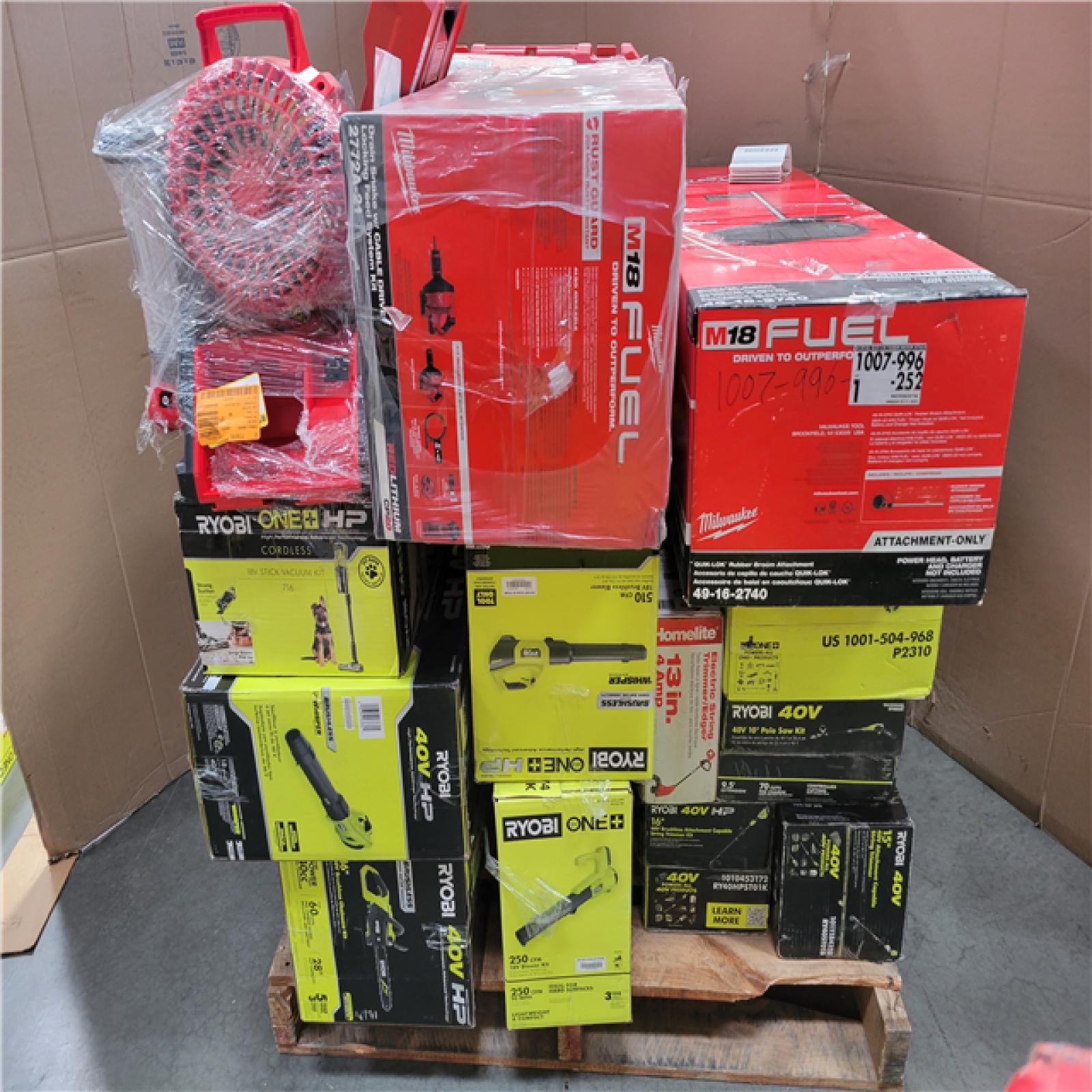 CALIFORNIA AS-IS TOOL PALLET