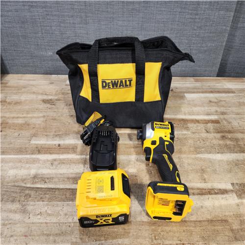 Houston Location AS-IS Dewalt Atomic Impact and Battery with Charger