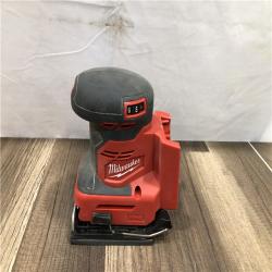 AS-IS Milwaukee  18V Lithium-Ion Cordless 1/4 in. Sheet Sander (Tool-Only)