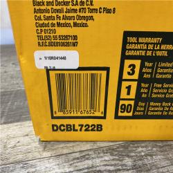 NEW - DEWALT 20V MAX 125 MPH 450 CFM Brushless Cordless Handheld Leaf Blower with Concentrator Nozzle (Tool Only)