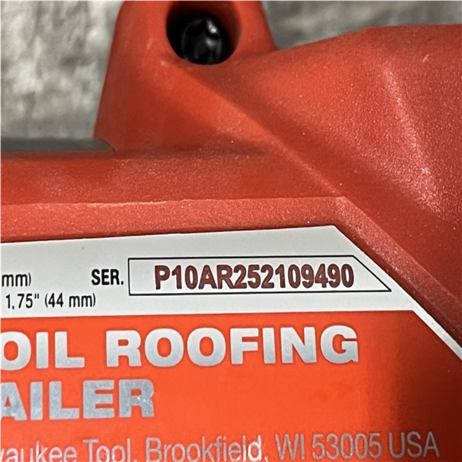 AS-IS Milwaukee FUEL 18-Volt Lithium-Ion Brushless Cordless Coil Roofing Nailer (Tool Only)