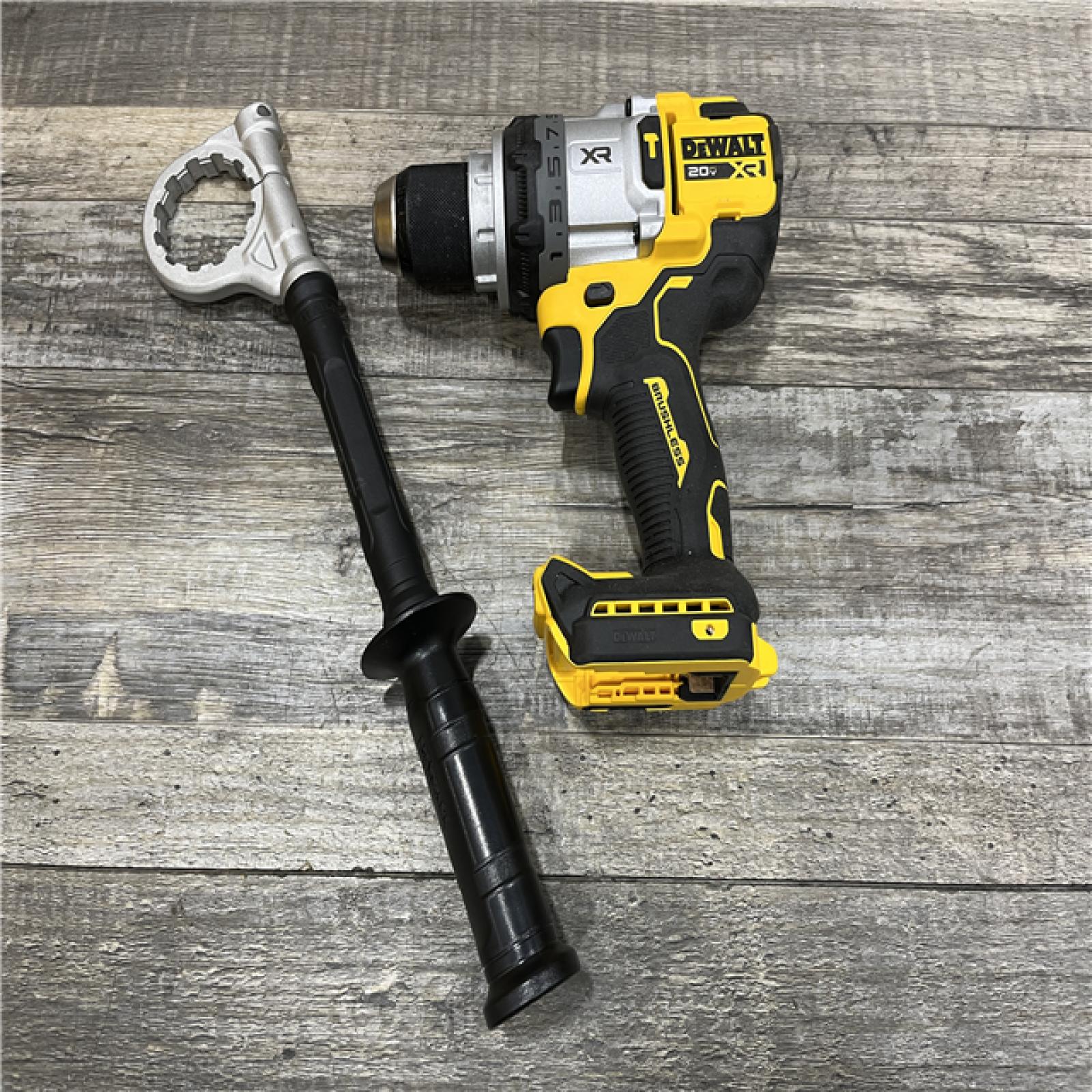 AS-IS DEWALT 20V MAX Brushless Cordless 1/2 3-Speed Hammer Drill (Tool-Only)