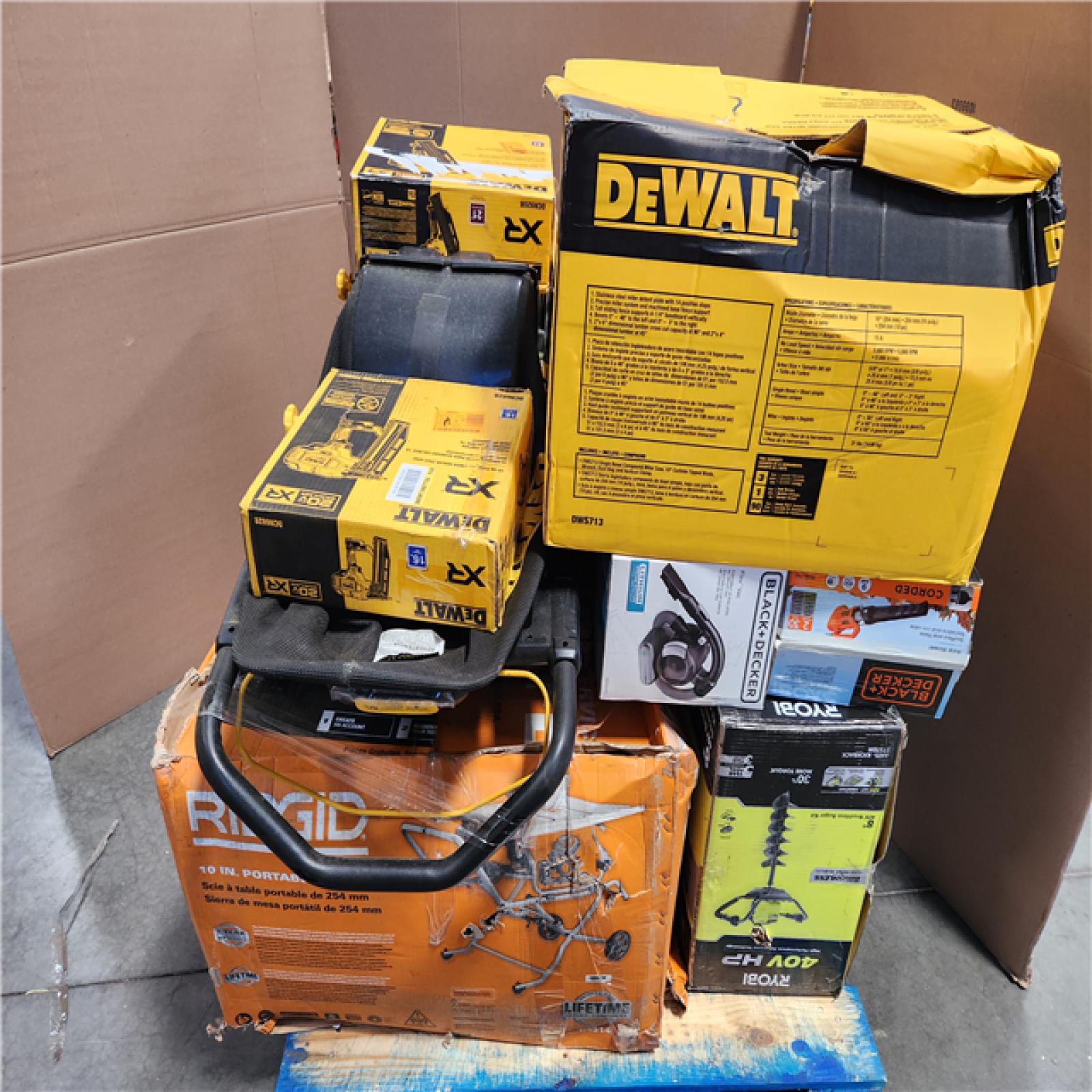CALIFORNIA AS-IS TOOL PALLET
