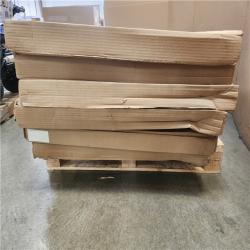 Phoenix NEW Aria Railing 36 in. x 69.43 in. Black Powder Coated Aluminum Preassembled Deck Railing Pallet (6-Boxes)