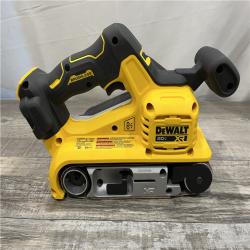 AS-IS DEWALT 20V MAX* XR Brushless Cordless Belt Sander (Tool-Only)
