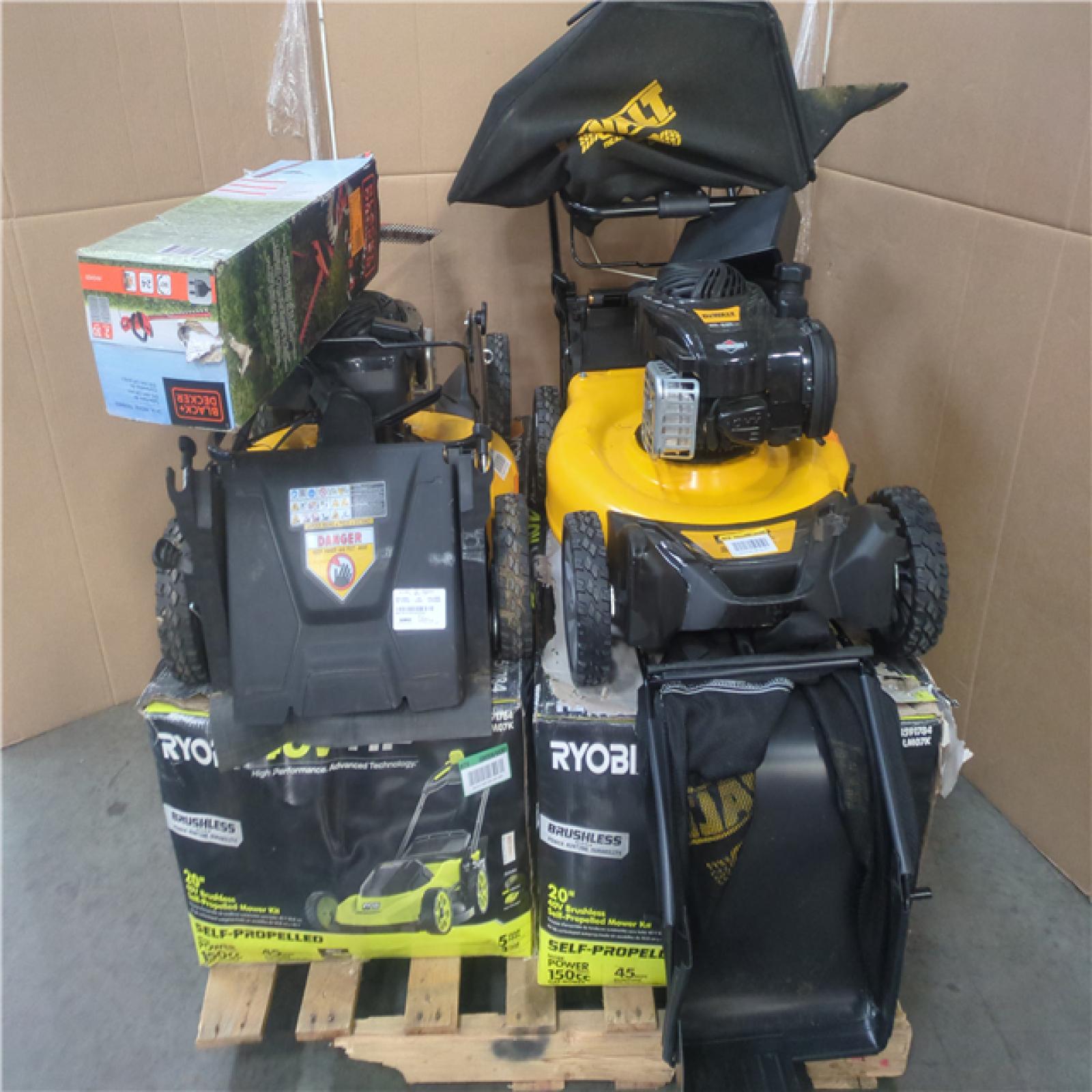 CALIFORNIA AS-IS OUTDOOR POWER EQUIPMENT