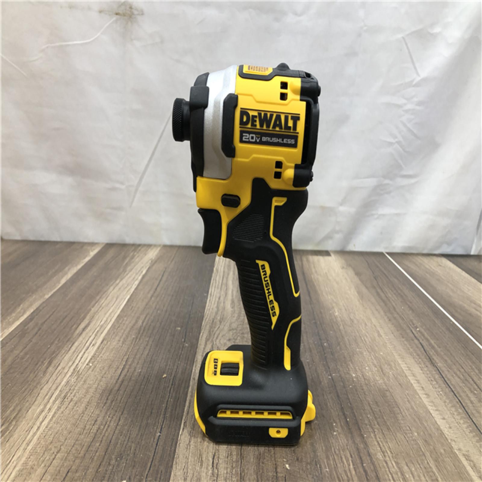 AS-IS DEWALT ATOMIC 20V MAX Cordless Brushless Compact 1/4 in. Impact Driver (Tool Only)
