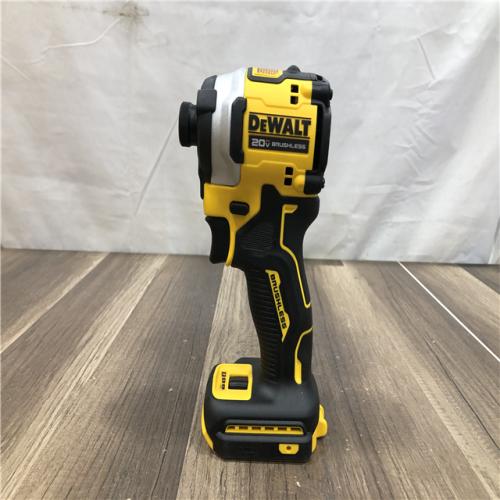 AS-IS DEWALT ATOMIC 20V MAX Cordless Brushless Compact 1/4 in. Impact Driver (Tool Only)