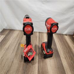 NEW! - Milwaukee M18 FUEL 18V Lithium-Ion Brushless Cordless Hammer Drill and Impact Driver Combo Kit (2-Tool) with 2 Batteries