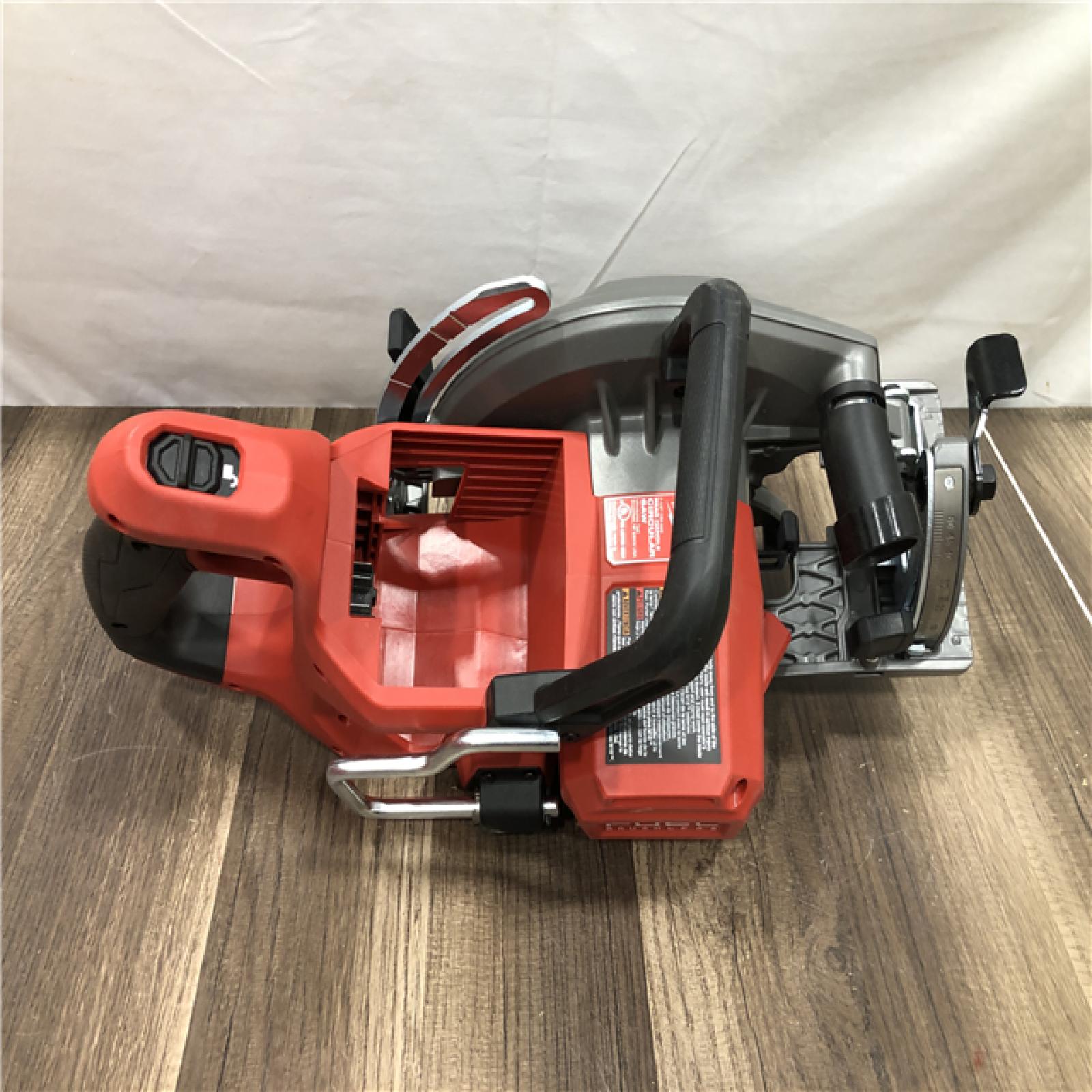 AS-IS Milwaukee FUEL 18V Lithium-Ion Cordless 7-1/4 in. Rear Handle Circular Saw (Tool-Only)