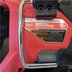 AS-IS Milwaukee M18 FUEL18V Lithium-Ion Brushless Cordless SAWZALL Reciprocating Saw KIT