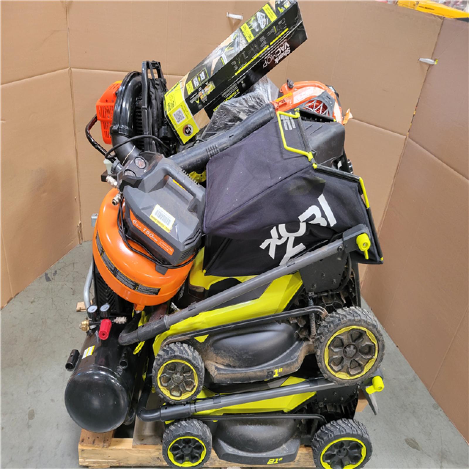 CALIFORNIA AS-IS OUTDOOR POWER EQUIPMENT