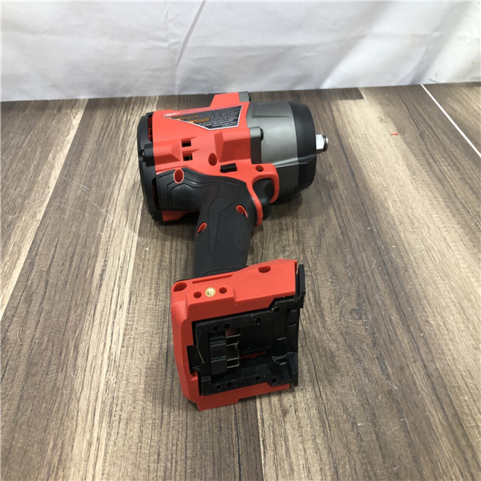 AS-IS Milwaukee FUEL 18V Lithium-Ion Brushless Cordless 1/2 in. Impact Wrench with Friction Ring (Tool-Only)