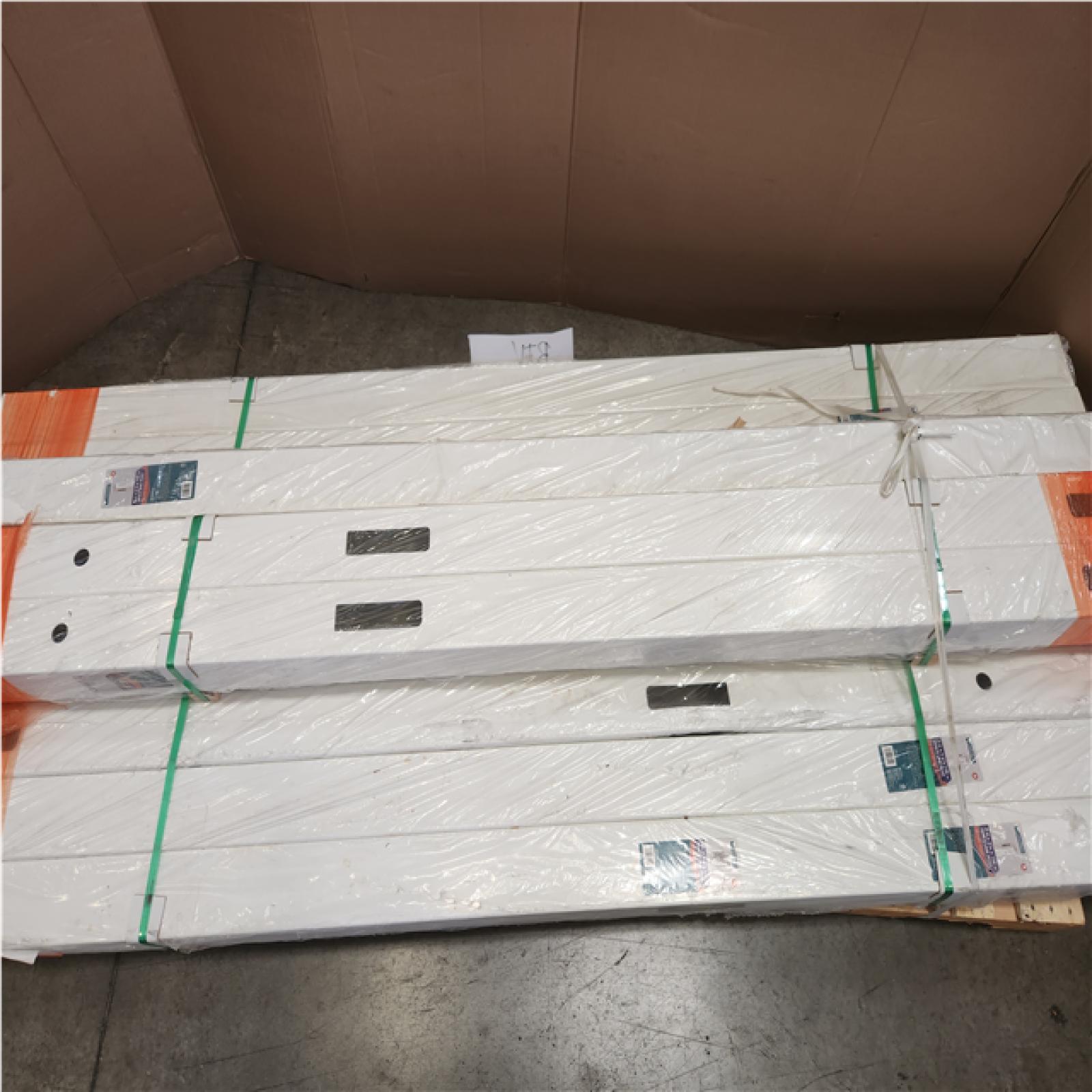 Phoenix NEW Veranda Linden 5 in. x 108 in. White Fence Post Pallet of 11