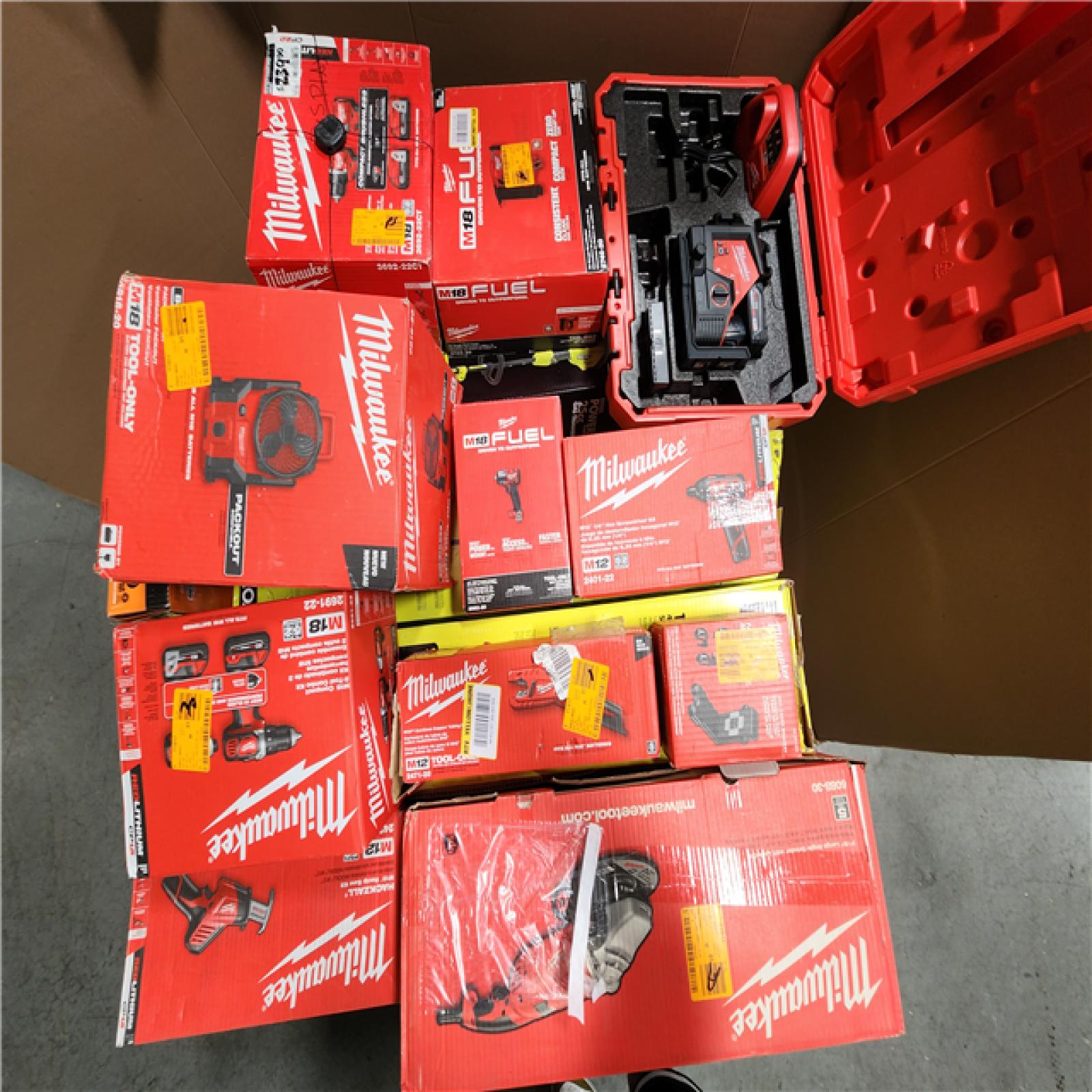 CALIFORNIA AS-IS TOOL PALLET