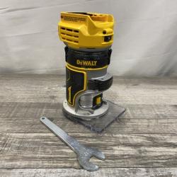 AS-IS DEWALT 20V MAX XR Cordless Brushless Fixed Base Compact Router (Tool Only)