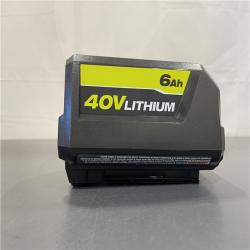 AS-IS - RYOBI 40-Volt 6.0 Ah High Capacity Lithium-Ion Battery